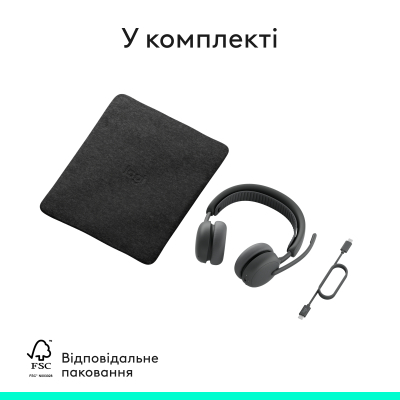 ��������� Logitech Zone Wireless 2 ES Graphite (981-001503) - �������� 11