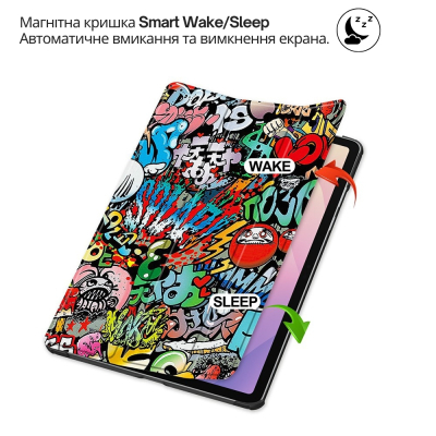 ����� �� �������� BeCover Smart Case Samsung Galaxy Tab S11 (SM-X730/X736) 11.0" Graffiti (714655) - �������� 5