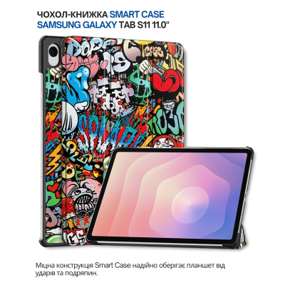 ����� �� �������� BeCover Smart Case Samsung Galaxy Tab S11 (SM-X730/X736) 11.0" Graffiti (714655) - �������� 6