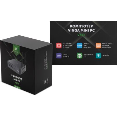 ����'���� Vinga Mini PC V656 (V6561220P.8256W1H) - �������� 10