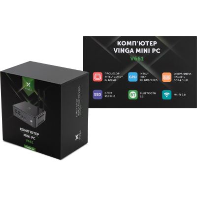 ��������� Vinga Mini PC V661 (V6611235U.321T) - �������� 10