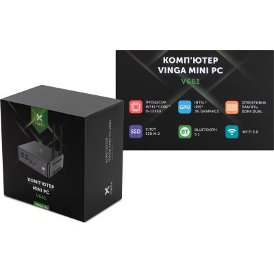 ����'���� Vinga Mini PC V661 (V6611235U.8256) - �������� 10
