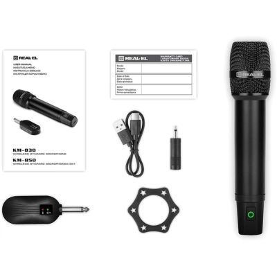 �������� REAL-EL KM-830 Black (EL121900001) - �������� 8