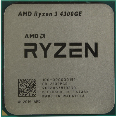 ��������� AMD Ryzen 3 4300GE (100-000000151) - �������� 1