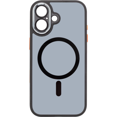 ����� ��� ���������� �������� Armorstandart Unit MagCase SE Apple iPhone 17 Black Orange (ARM86314) - �������� 1