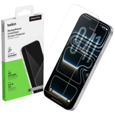 ������ �������� Belkin iPhone 17 Pro Screen Protector (OVA238HQ) - �������� 1