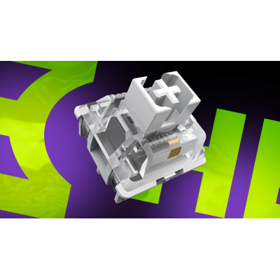 ���������� Hator Hellyberry HK75 Mechanical Linear RGB Wireless/Bluetooth/USB UA White/Violet (HK75_wireless) - �������� 8