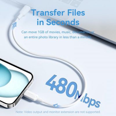 ���� ������ USB-C to USB-C 1.0m 60W white Vention (TRCWF) - �������� 7