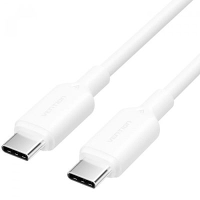 ���� ������ USB-C to USB-C 1.0m 60W white Vention (TRCWF) - �������� 1