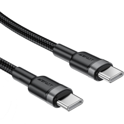 ���� ������ USB-C to USB-C 1.2m 60W black Acefast (6974316285137) - �������� 3
