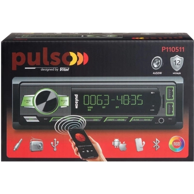 ������������� PULSO RGB, USB, FM, RCA, LCD-�������, 4�50 �� (P110511) - �������� 5