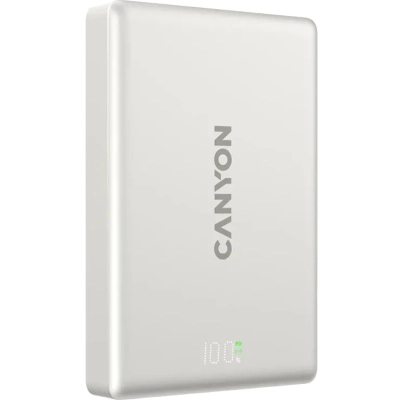 ������� ������������ Canyon 10000mAh OnPower 511 PD20W Magnetic wireless MagSafe Grey (CNS-CPB511G) - �������� 2