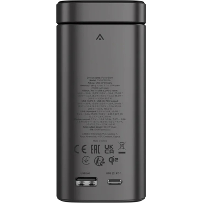 ������� ������������ Canyon 15000mAh OnPower 150 Qi2 magnetic Grey (CNS-CPB150DG) - �������� 3