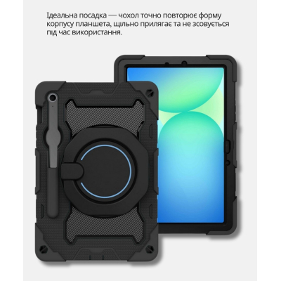 ����� �� �������� BeCover Stand Samsung Galaxy Tab S10 FE Plus (SM-X620/SM-X626) 13.1" Black (714564) - �������� 4