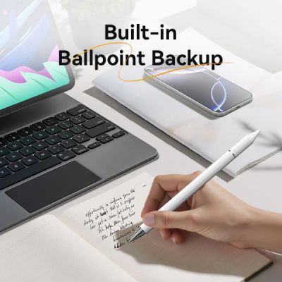 ������ VENTION 3-in-1 Magnetic Stylus Pen White Aluminum Alloy Type (KQLW0) - �������� 9