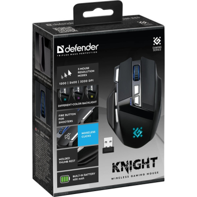 ����� Defender Knight GM-885 Wireless Black (52885) - �������� 7