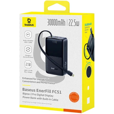 ��� Baseus EnerFill FC51 Bipow2 Pro 30000mAh black (E0028100) - �������� 11