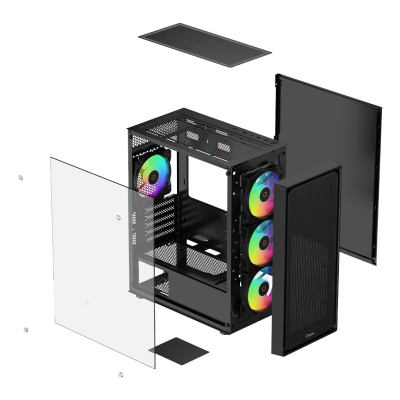 ������ ��� �� OCYPUS GAMMA C50 BK ARGB (GAMMA-C50-BKG400XX-GL) - �������� 8