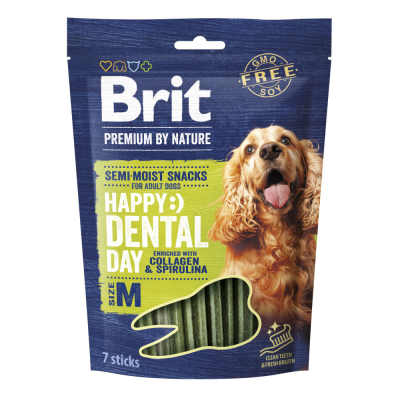 ������ ��� ����� Brit Premium Dental Snacks M ��� �������� ���� � ��������� � �������� 180 � (8595602573950) - �������� 1