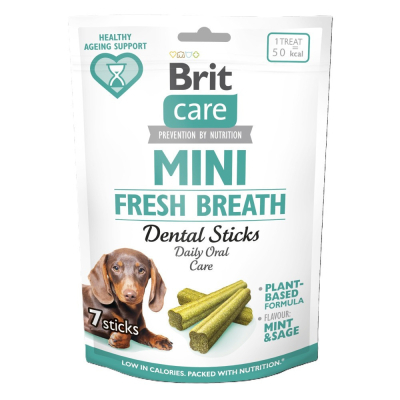 ������ ��� ����� Brit Care Mini Treats Fresh Breath ��� ����� ���� ��� ���� � ������ ������ 7 ��/120 � (8595602578580) - �������� 1
