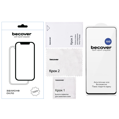 ���� ������� BeCover 10D Nubia Neo 3 5G Black (714762) - �������� 2