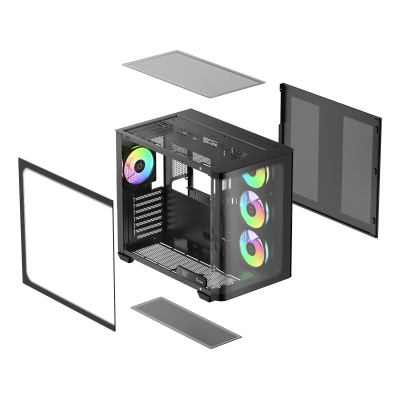 ������ ��� �� OCYPUS IOTA C70 BK CURVE ARGB DIGITAL (IOTA-C70-BKD400CD-GL) - �������� 8