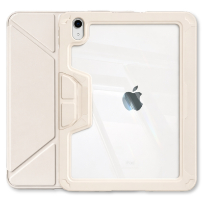 ����� ��� �������� BeCover Rugged Origami Transparent Apple iPad 10.9" (2022/2024) / iPad (A16) 2025 11" Beige (714970) - �������� 1