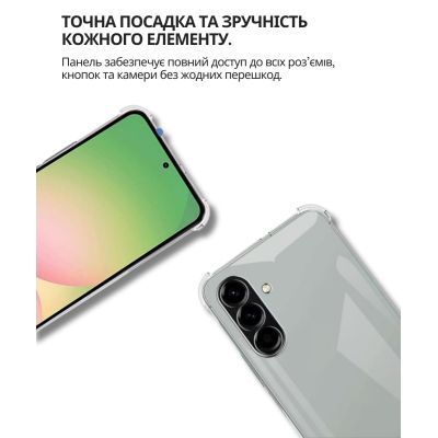����� �� ��������� �������� BeCover Anti-Shock Samsung Galaxy A37 5G SM-A376 Clear (714865) - �������� 4