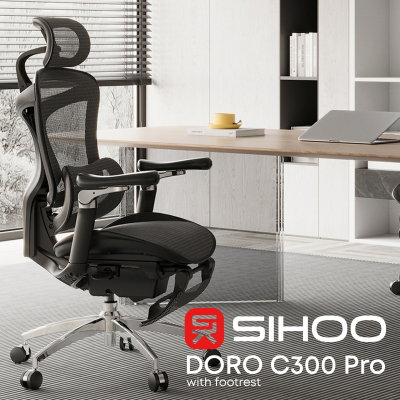 ������ ����� Sihoo ����� ������ � ��������� ��� ��� Sihoo DORO C300 Pro Mesh Black with (DORO-C300-PRO-M101-JT) - �������� 6
