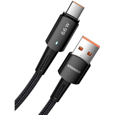 ���� ������ USB 2.0 AM to USB-C 0.5m 6A Essager (EXCT-CGB01) - �������� 2