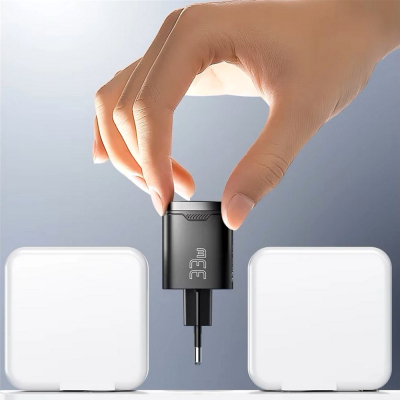 �������� ������� 1xUSB-C + 1xUSB 33W GaN black Essager (ECT33W-GMB01-Z) - �������� 8