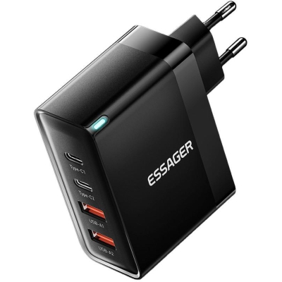 �������� ������� 2xUSB-C + 2xUSB 100W Essager (ECT2CA-QYB01-Z) - �������� 2