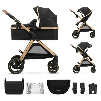 ������� Kinderkraft 2 � 1 Esme Black (KSESME00BLK2000) (5902533929665) - �������� 1