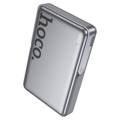 ������� ������������ HOCO 10000mAh Sunlight PD/20W Magnetic with stand Metal Grey (Q36A / 714987) - �������� 4