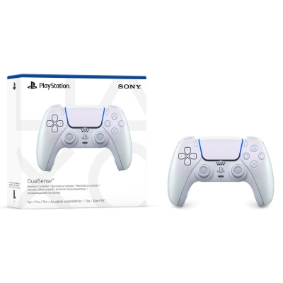 ������� Sony Playstation DualSense Bluetooth PS5 Chrome Pearl (1000050600) - �������� 4