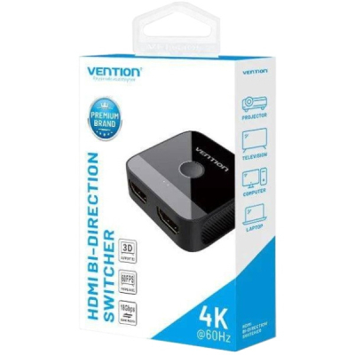 ������� Vention HDMI 2.0 UHD 4K 60Hz 3D, HDCP,1080P ��������� �������������� (AKOB0) - �������� 4
