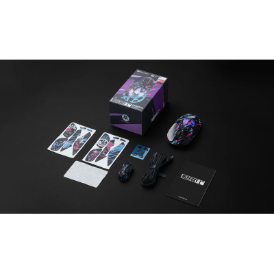 ����� GravaStar Mercury X Pro 8K RGB Wireless/Bluetooth/USB Neon Graffiti (GS_X_PRO_CG_BLK) - �������� 2