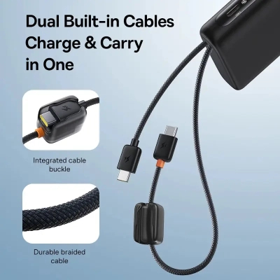 ������� ������������ Baseus 25000mAh EnerFill FC41 145W, PD/3.1, QC/4.0, Black (E0028H01) - �������� 6