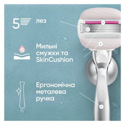 ������� ������� Gillette Venus PRO ComfortGlide Sugarberry Scented 6 ��. + ����� (8700216969253) - �������� 4