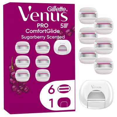 ������� ������� Gillette Venus PRO ComfortGlide Sugarberry Scented 6 ��. + ����� (8700216969253) - �������� 1