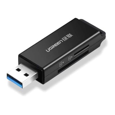 �������� ��������� USB Ugreen CM104, Black, USB 3.0 - microSD / SD (40752) - �������� 1