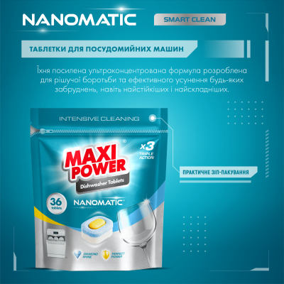 �������� ��� ������������� ����� Maxi Power Nanomatic 36 ��. (4820204703356) - �������� 2