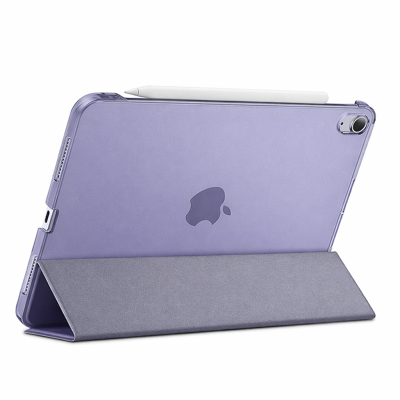 ����� �� �������� BeCover Tri Fold Hard Apple iPad 10.9" (2022/2024) / iPad (A16) 2025 11" Lavender Purple (715155) - �������� 2