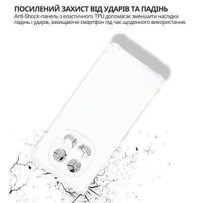 ����� �� ��������� �������� BeCover Anti-Shock Xiaomi Redmi Note 15 5G Clear (715070) - �������� 3