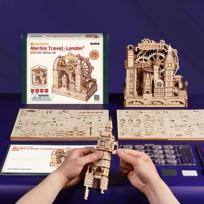 ����������� Robotime Rokr ���������� 3D Marble Travel ������ (EGB01) - �������� 4