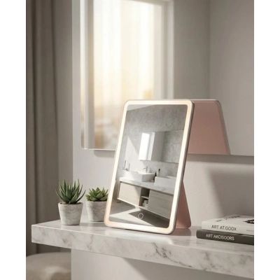 ������� Xiaomi Leather case mirror pink (FM001/FM007) - �������� 4