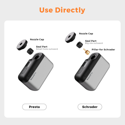 ������������ ����� Flextail Tiny Bike Pump Pro 120 PSI (6975755967455) - �������� 3