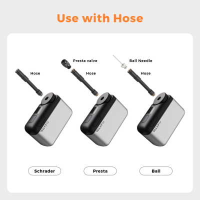 ������������ ����� Flextail Tiny Bike Pump Pro 120 PSI (6975755967455) - �������� 4