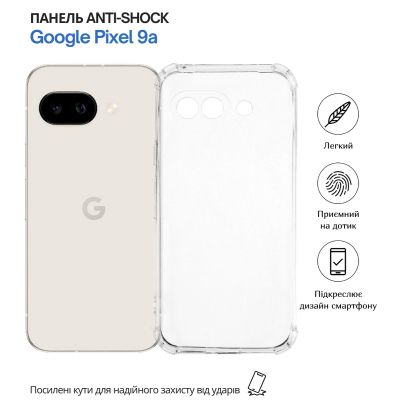 ����� ��� ���������� �������� BeCover Anti-Shock Google Pixel 9a Clear (715071) - �������� 6