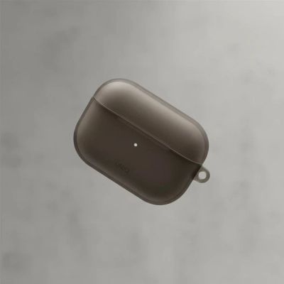 ����� ��� ��������� Uniq Glase AirPods Pro 2 gen Glossy Smoke (8886463683590) - �������� 8